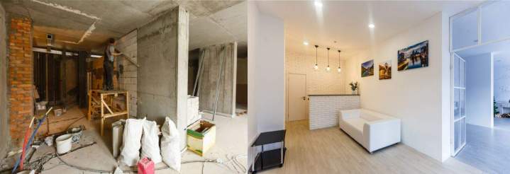 Rénovation intérieure, Domont